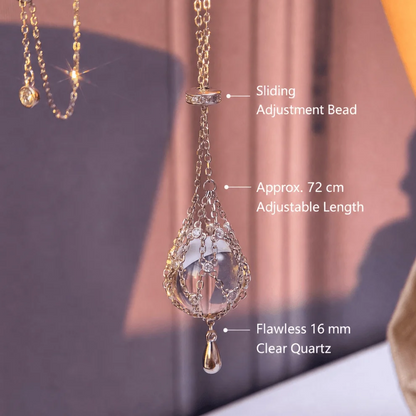 Qynzara™ Interchangeable Dreamcatcher Crystal & Pearl Necklace