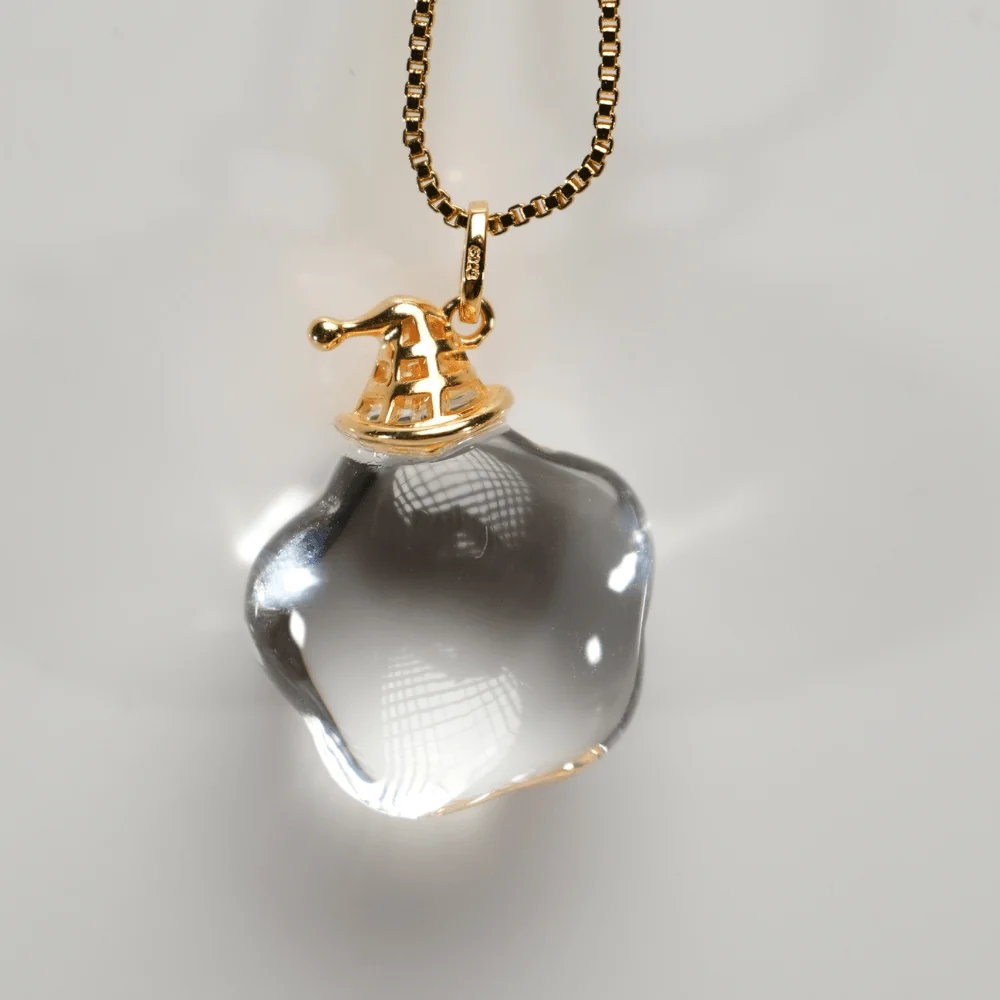 Qynzara™ Little Star Clear Quartz Necklace