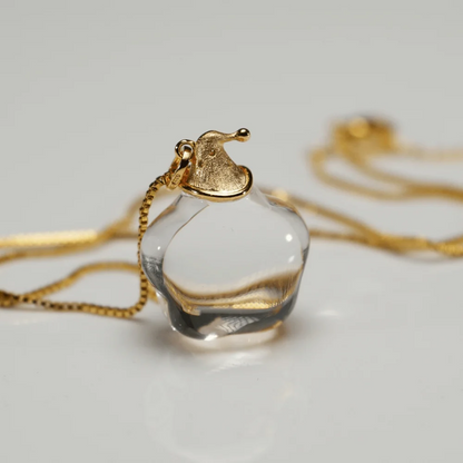 Qynzara™ Little Star Clear Quartz Necklace