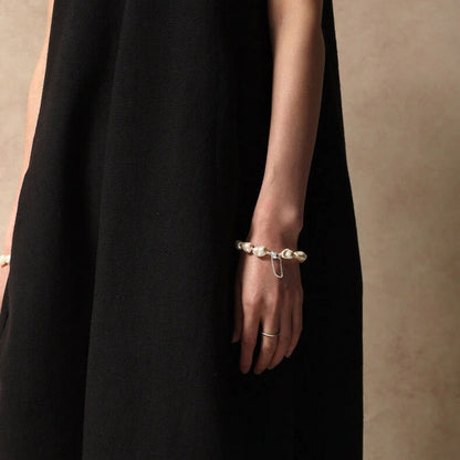 Qynzara™ Liquid Light Baroque Crystal Pearl Bracelet