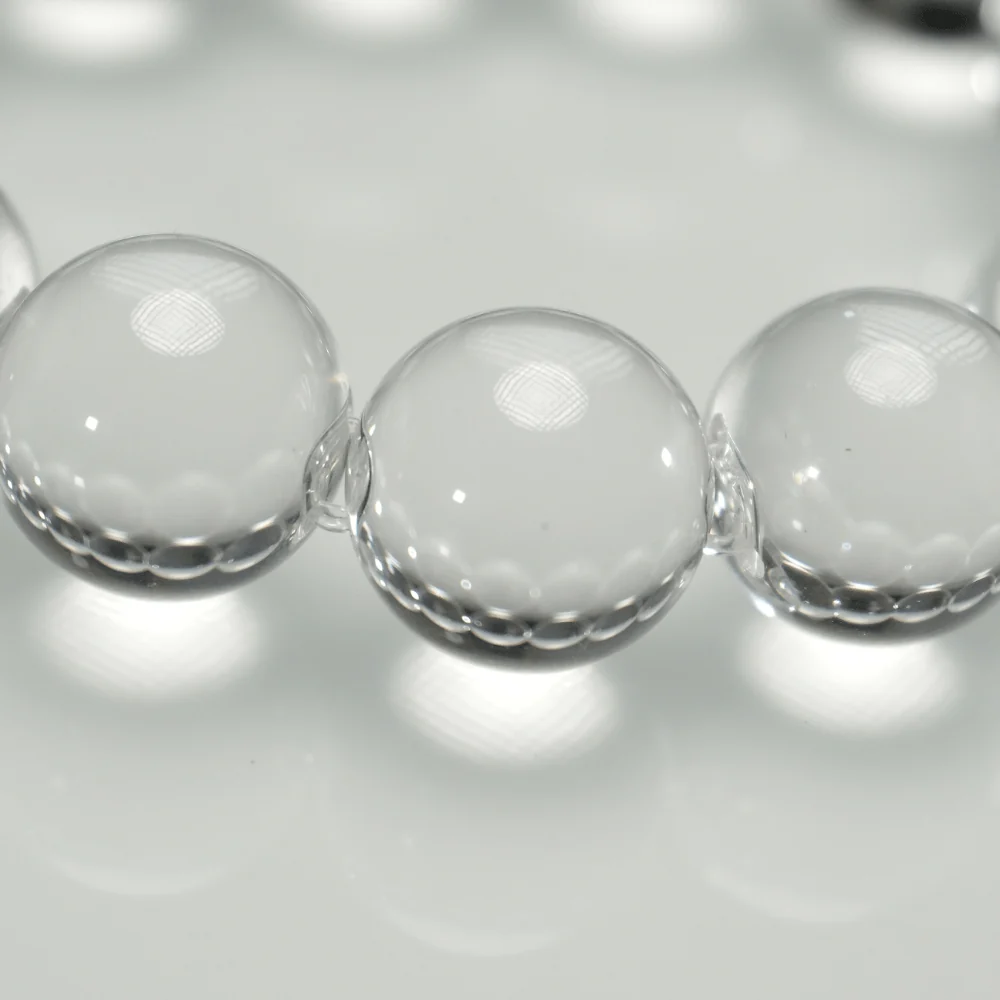 Qynzara™ Water Bubble Clear Quartz Bracelet
