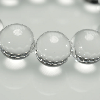 Qynzara™ Water Bubble Clear Quartz Bracelet
