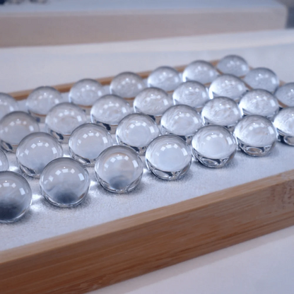 Qynzara™ Jelly Bean Clear Quartz Bracelet