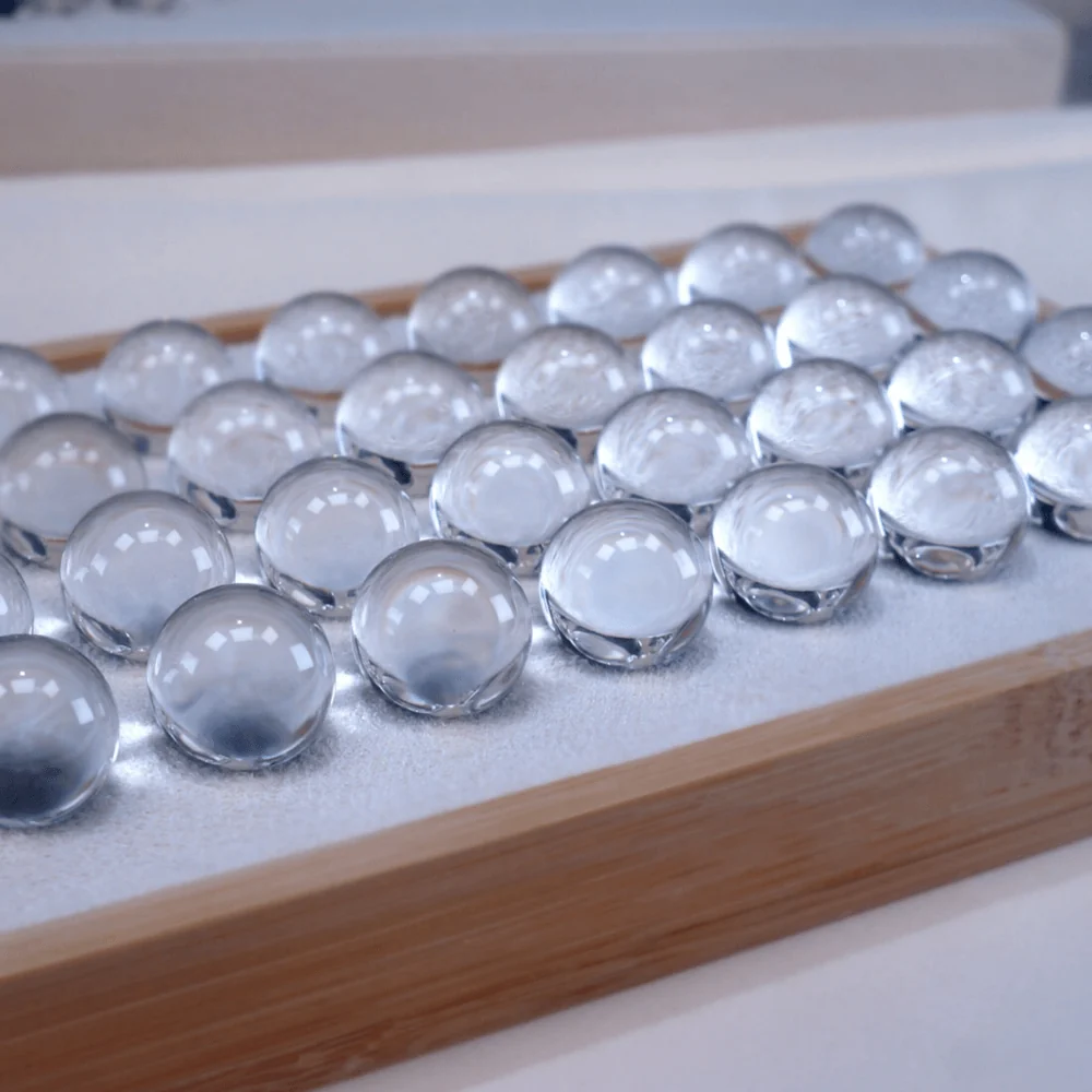 Qynzara™ Water Bubble Clear Quartz Necklace